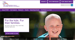 Desktop Screenshot of pcrf-kids.org