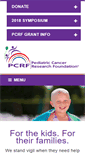 Mobile Screenshot of pcrf-kids.org